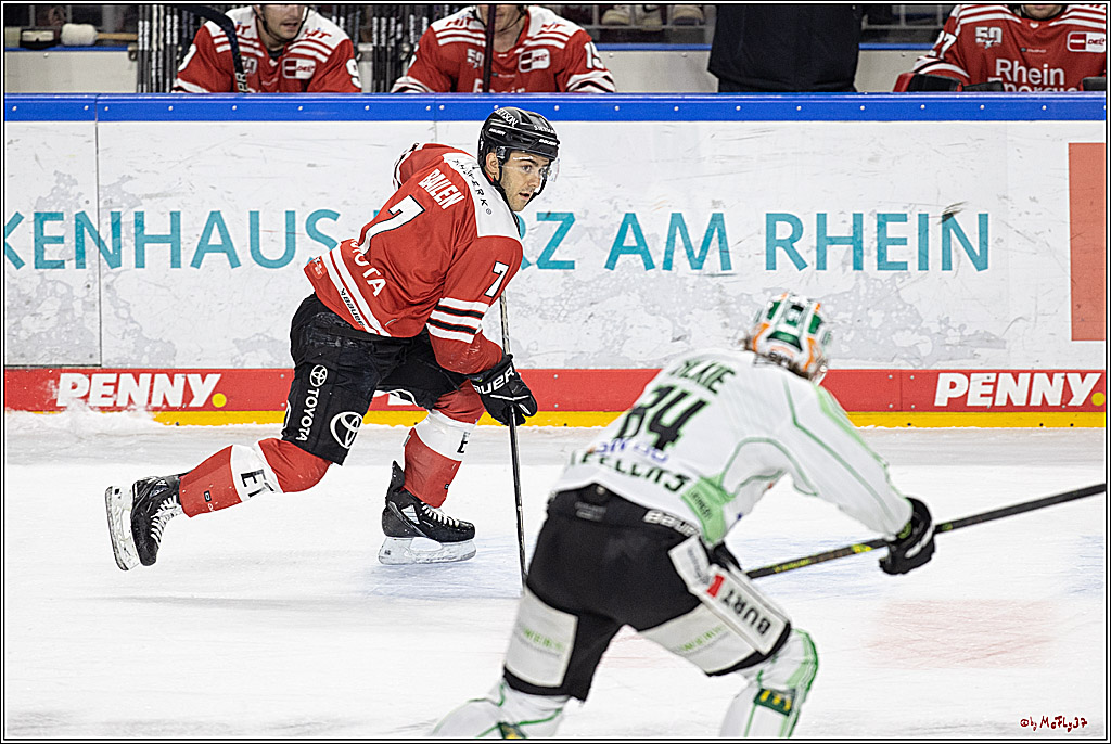 PENNY DEL;  Koelner Haie - Bietigheim Steelers; Koeln, 22.01.2023